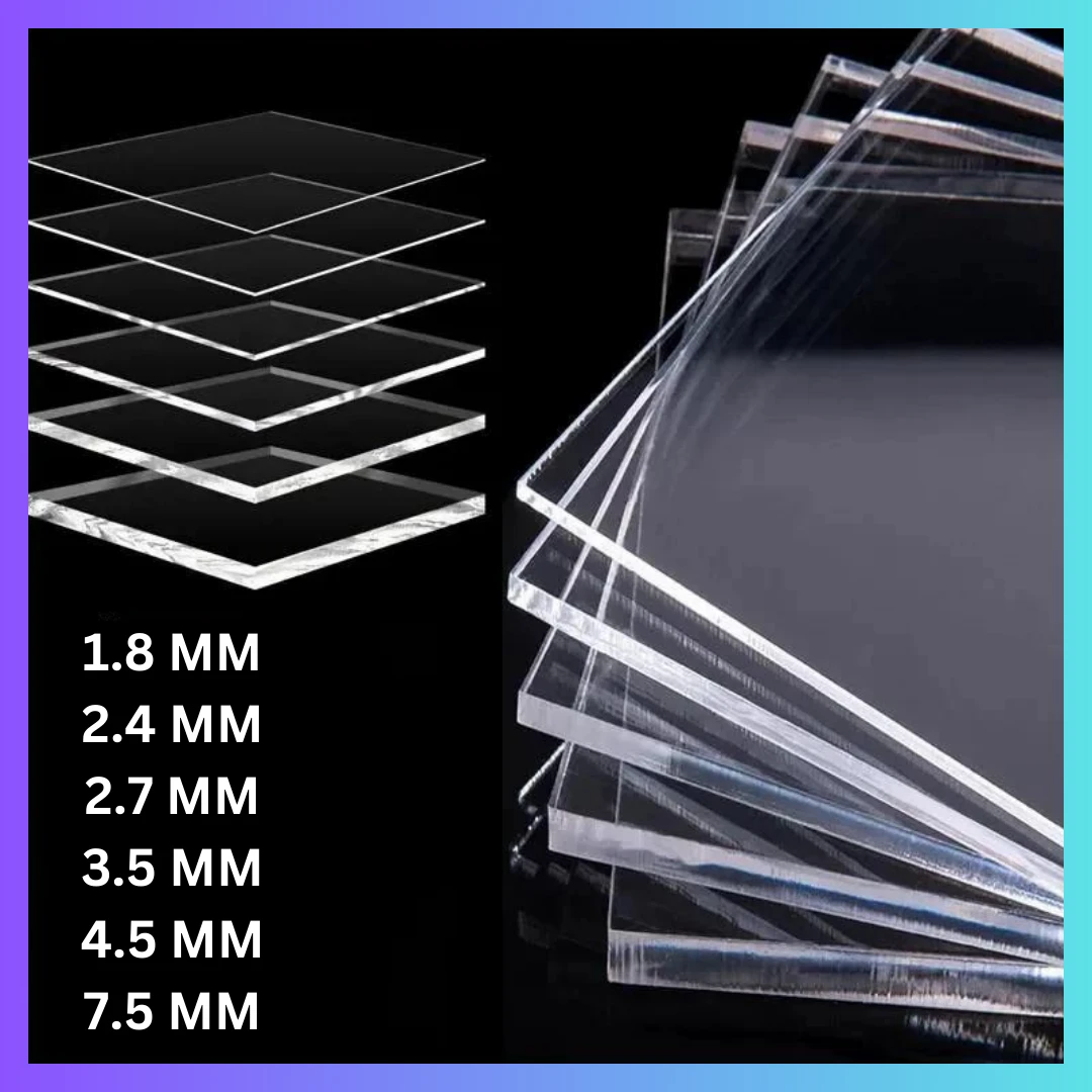 Acrylic sheet thickness Acrylic sheet thickness