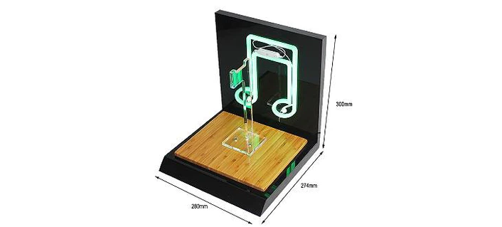 Headphones display stand Headphones display stand